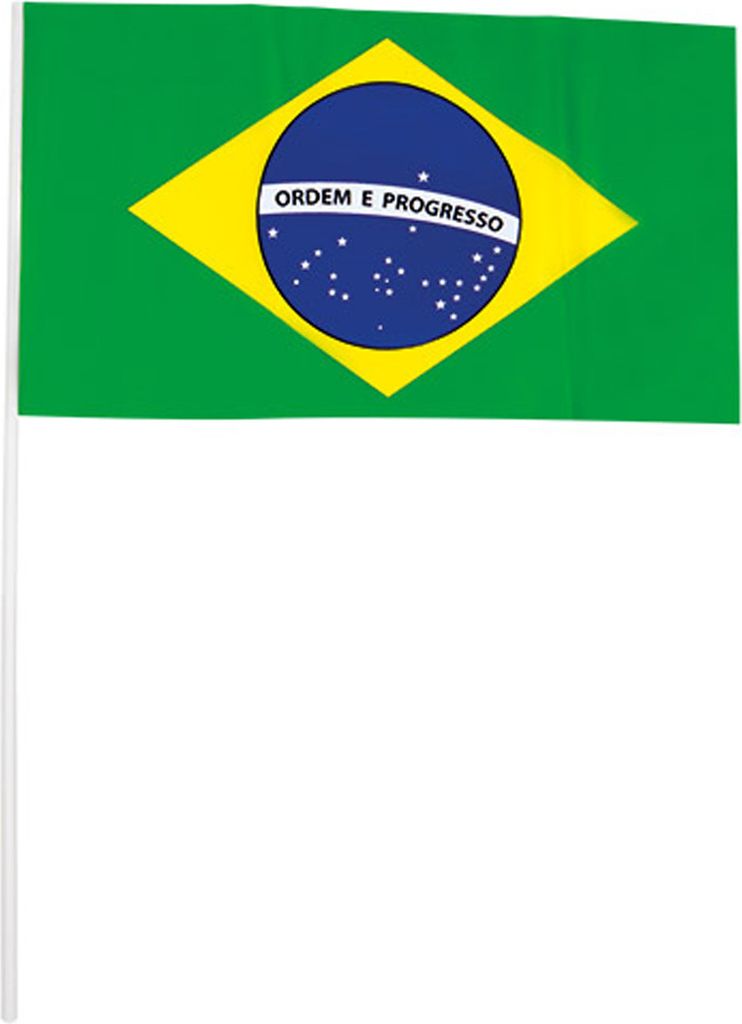 Stockflagge Brasilien 20Stk