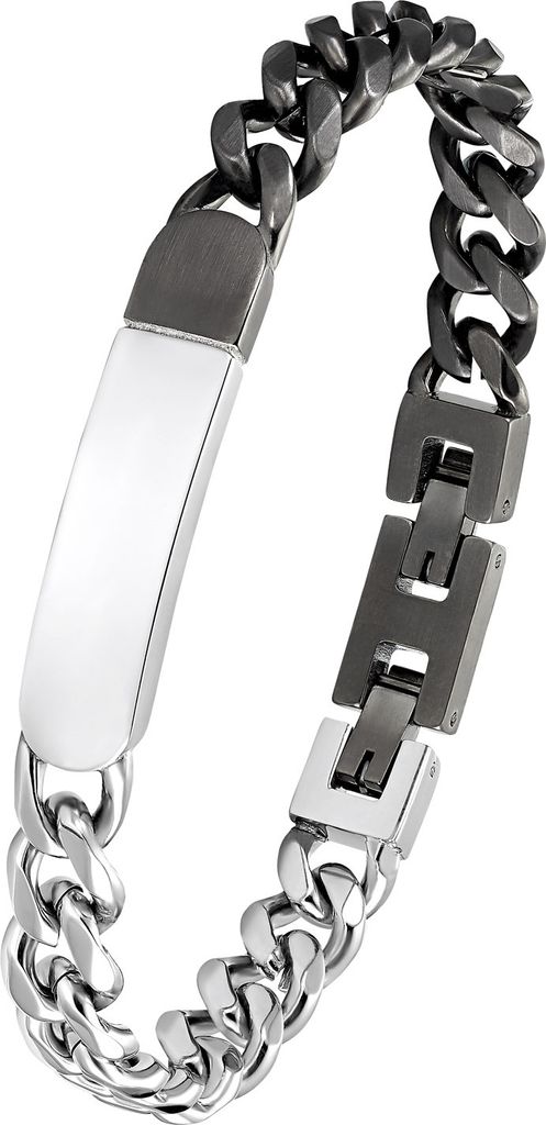s.Oliver Herren Edelstahl Armband in silberfarben - 2033921