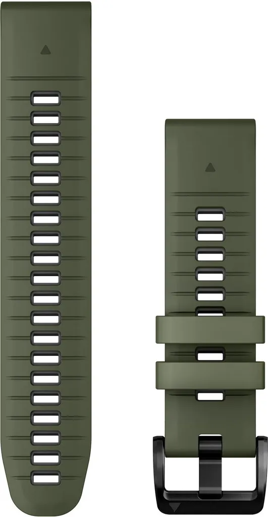 Bracelet QuickFit 22mm Vert Mousse Graphite : Changez de Style Facilement