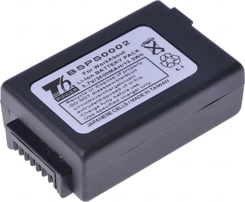 Batteria Psion 7525C-G1 T6 Power | 3,7V 3600mAh Nera Li-Ion