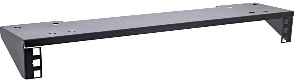 InLine® Rack 19" pour montage sous table, 1UH, noir Image du produit 