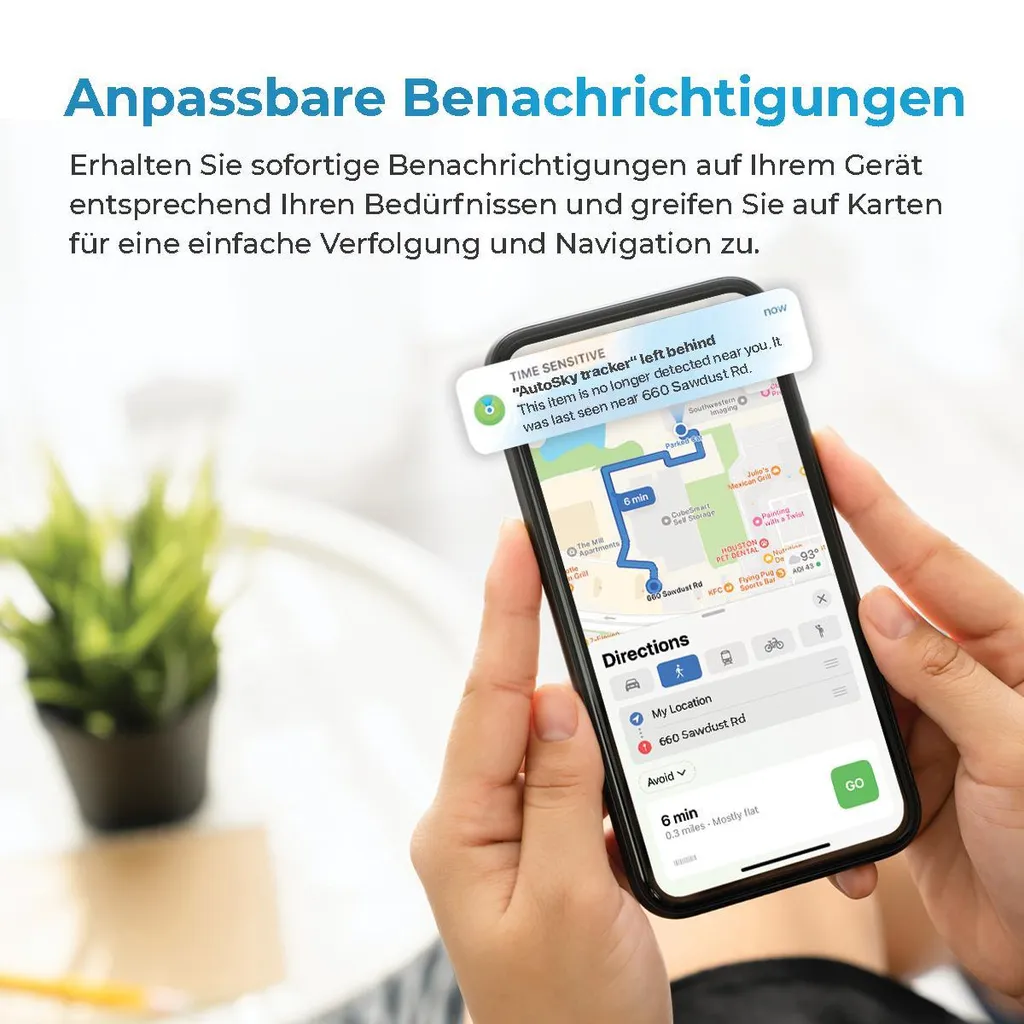 Set di 2 SmartTag Autosky - per Apple "Dov'è? - 4
