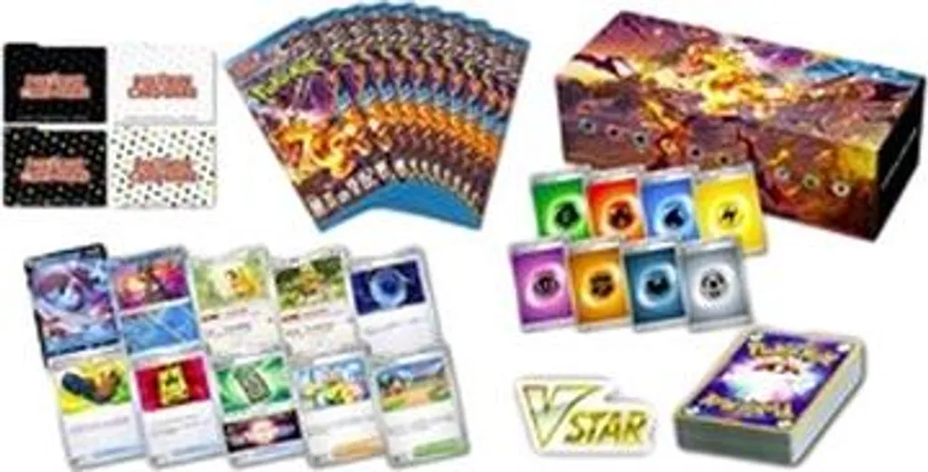 Pokemon Ruler of the Black Flame Deck Build Box avec 10 Boosters Japonais