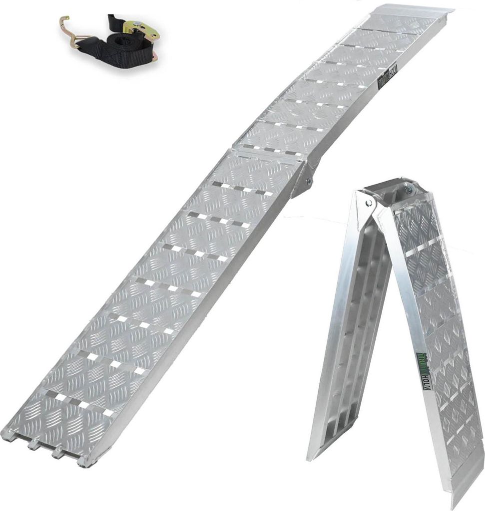 TRUTZHOLM 1 x Auffahrrampe klappbar 226 cm Traglast 680 kg Produktbild 
