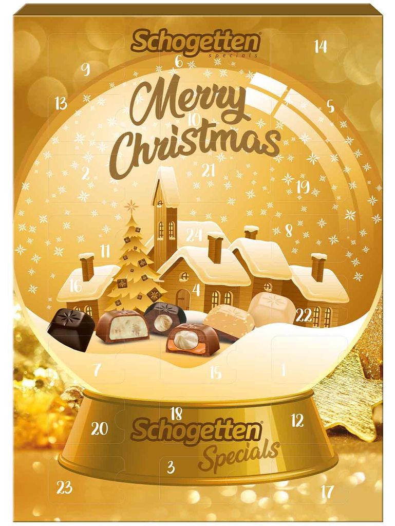 Schogetten Specials Adventskalender Produktbild 
