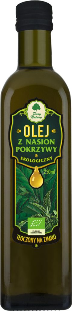 -KALTGEPRESSTES BRENNNESSELSAMENÖL 250 ml – DARY NATURY Produktbild 