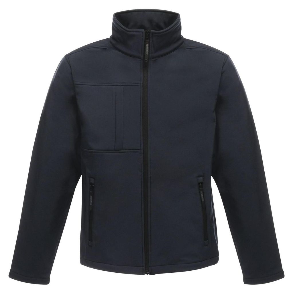 Regatta Professional Herren Octagon II Softshell Jacke LT350 (S) (Marineblau/Grau)