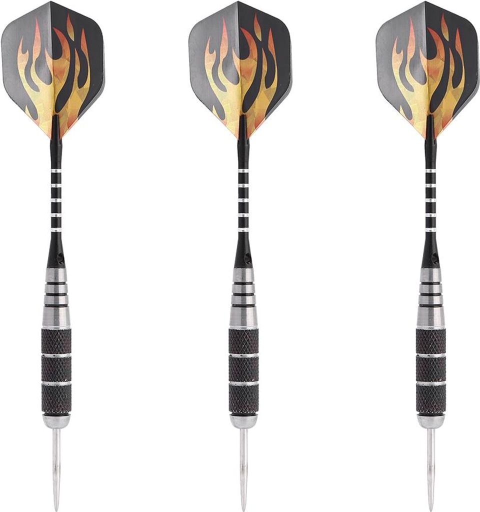 3pcs 155mm Darts mit Laserdrucktierflügen Dart -Zubehör (L4)