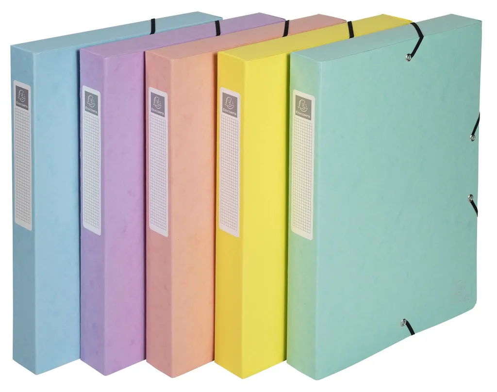 Organiser ses dossiers A4 avec la boîte d'archivage 60mm Aquarel Chic