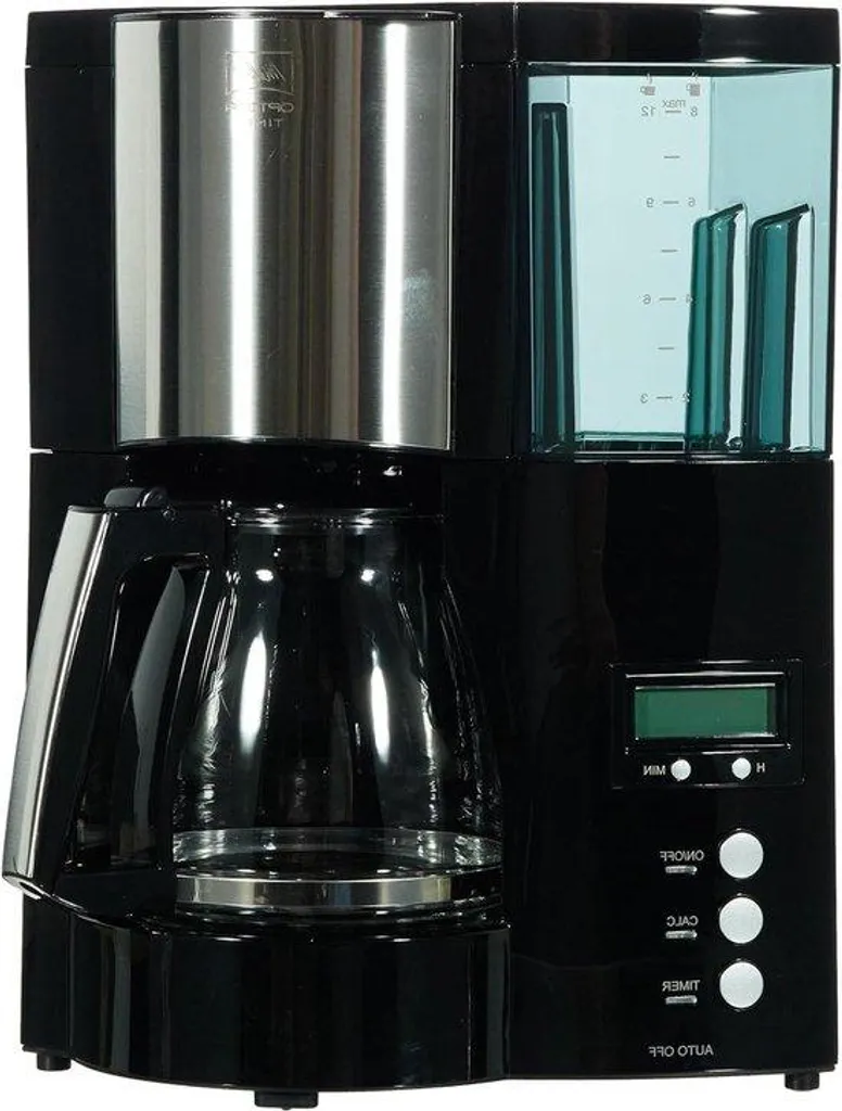 Machine à café filtre programmable 12 tasses noire pour la maison
