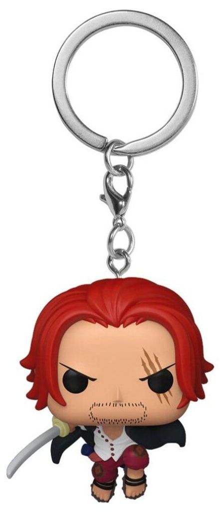 FUNKO POP! Vinyl Schlüsselanhänger One Piece Shanks 4cm