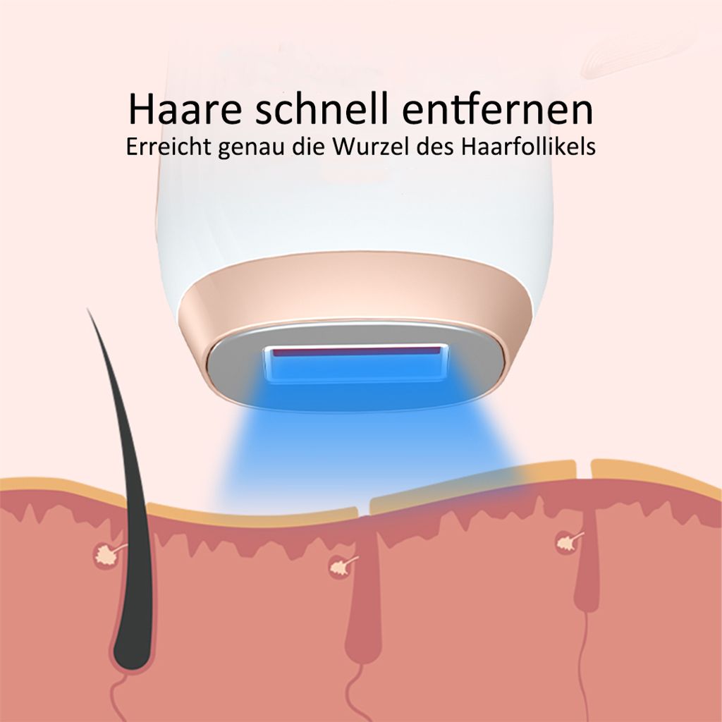 Laser Haarentfernung, IPL Geräte Haarentfernung Zuhause, Produktbild 7