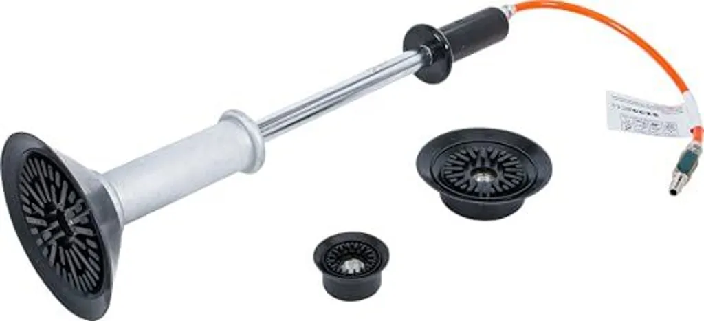 BGS 68000 Martello Aria Compressa per Bolli Auto - 3 Ventose Kit - 6