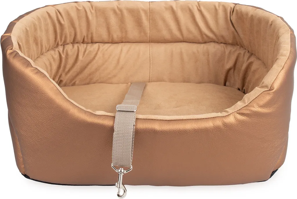 Panier de transport voiture pour chien Gold S - Accessoire sécurisé