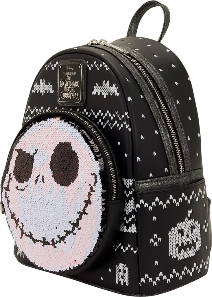 Mini Sac à Dos Loungefly Jack Robuste et Compact pour Transporter vos Objets - 4