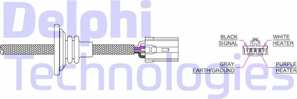 Sonde Lambda Delphi 1588A126 : Solution voyant moteur pour Mitsubishi