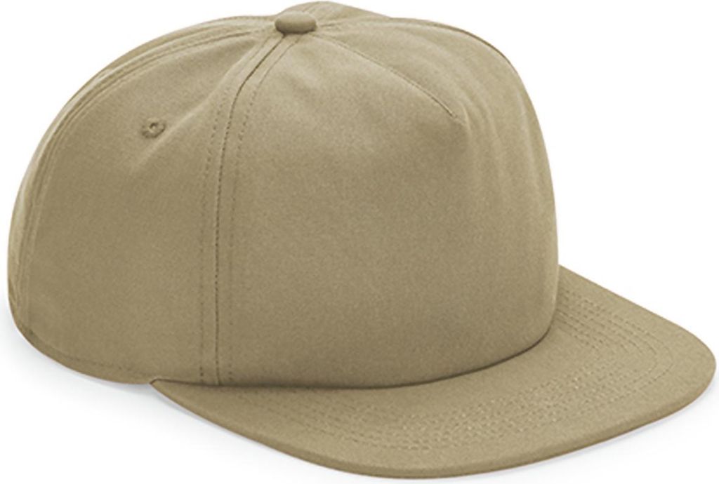 Beechfield B64N | Organic Baumwolle Unstructured 5 Panel Cap - Farbe: Desert Sand - Größe: One Size