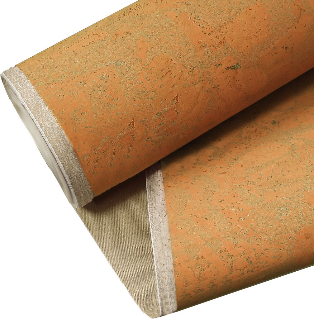 Korkstoff Korkleder 0,25 x 1,4m uni Meterware Kork Natur vegan Korkleder Korkhaut