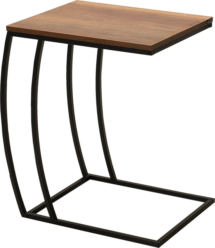 Skye Decor, Shp-908-Oo-1, Beistelltisch, Nussbaum, 100 % MELAMINBESCHICHTETE SPANPLATTEN, 50 x 35 x 62 cm