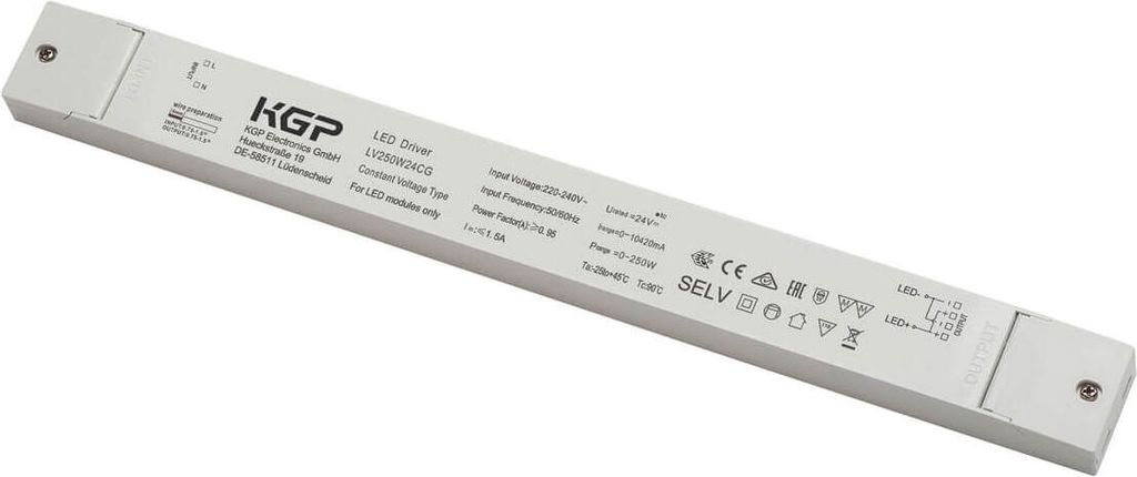 SLV 1007253 LED Netzteil, Treiber/Driver 250W, 24V weiß Produktbild 
