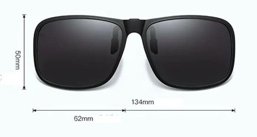GKA polarisierte Überbrille Brillen Aufsatz Clip-On C Produktbild 10