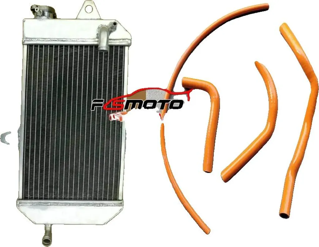 Radiateur aluminium orange contre la surchauffe : refroidissement renforcé