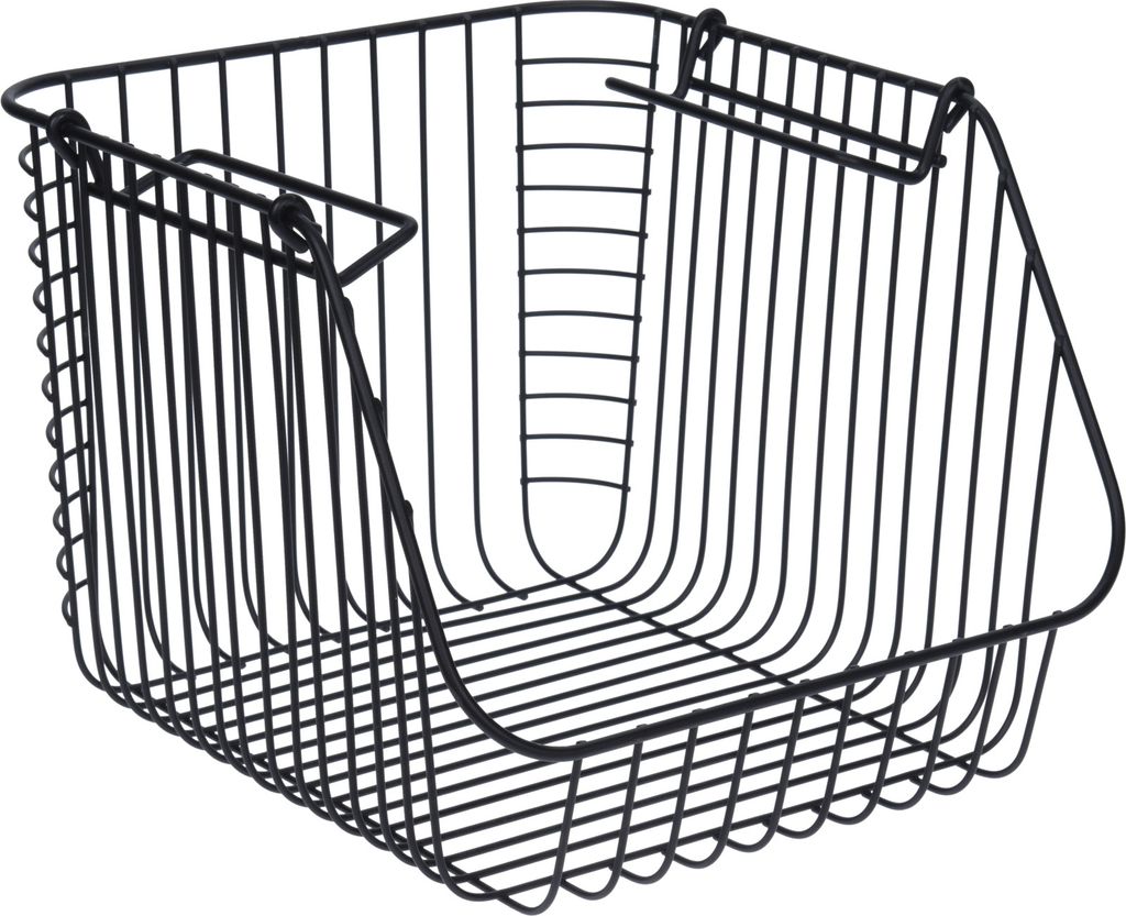 Excellent Houseware-Aufbewahrungskorb, Metall, 29 x 27 x 21 Produktbild 