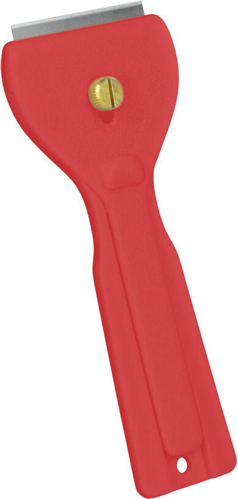 METALTEX CHROMOTHERAPY Razor Glaskeramikkochfeldschaber 14 cm - Rot