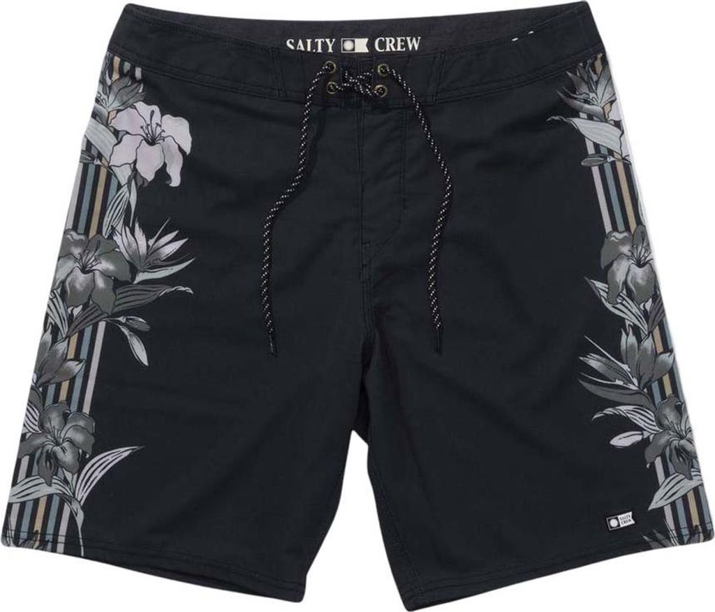 Salty Crew Primo Boardshort Badeshorts Schwarz 33 Mann Schwarz 33