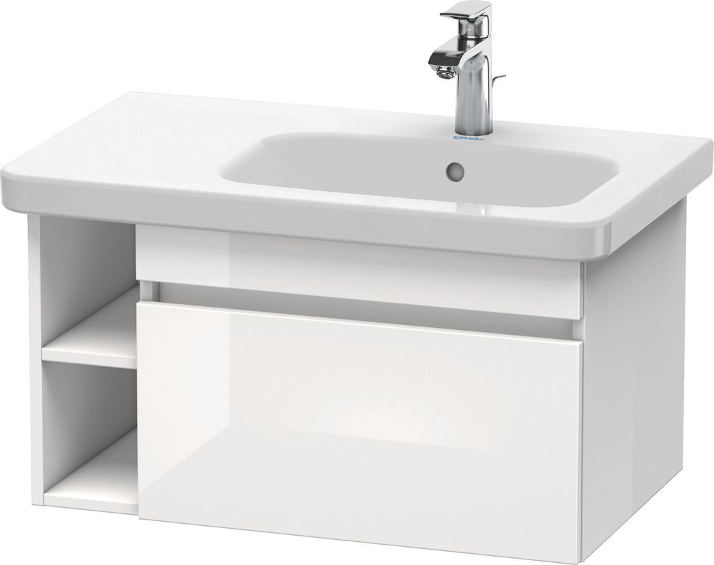 Duravit Waschtischunterbau DURASTYLE 448 x 730 x 398 mm graphit matt/weiß matt