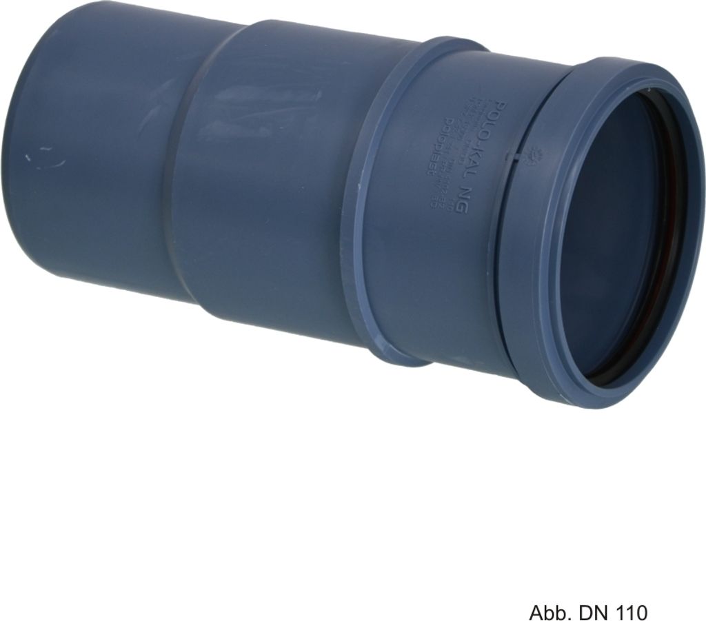 Poloplast POLO-KAL NG, Langmuffe, DN 75, 1 Stk.