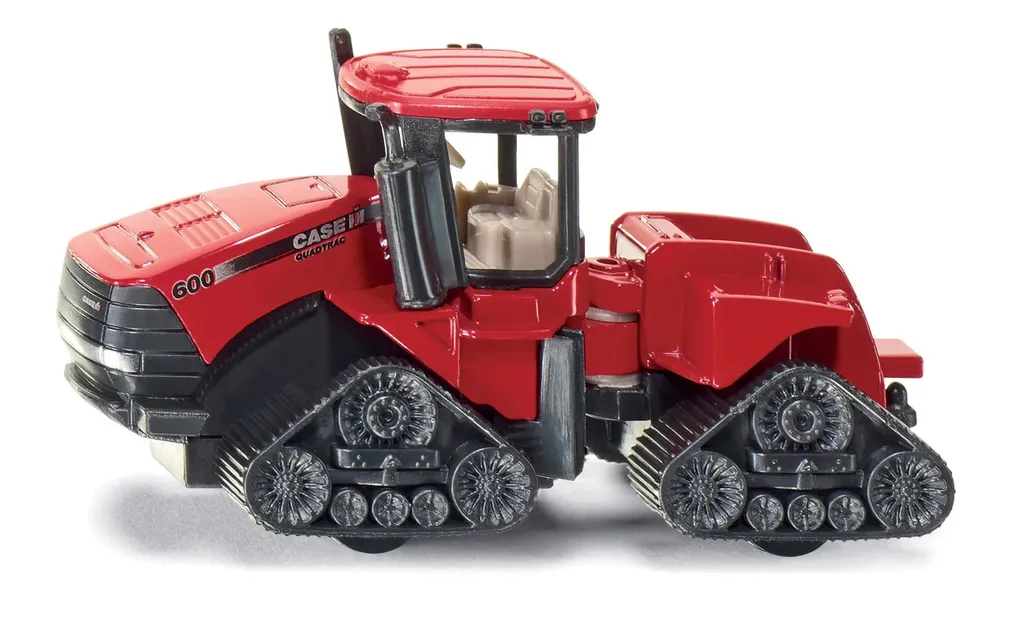 Siku 1324 Case IH Quadtrac : Miniature articulée haute précision métal - 6