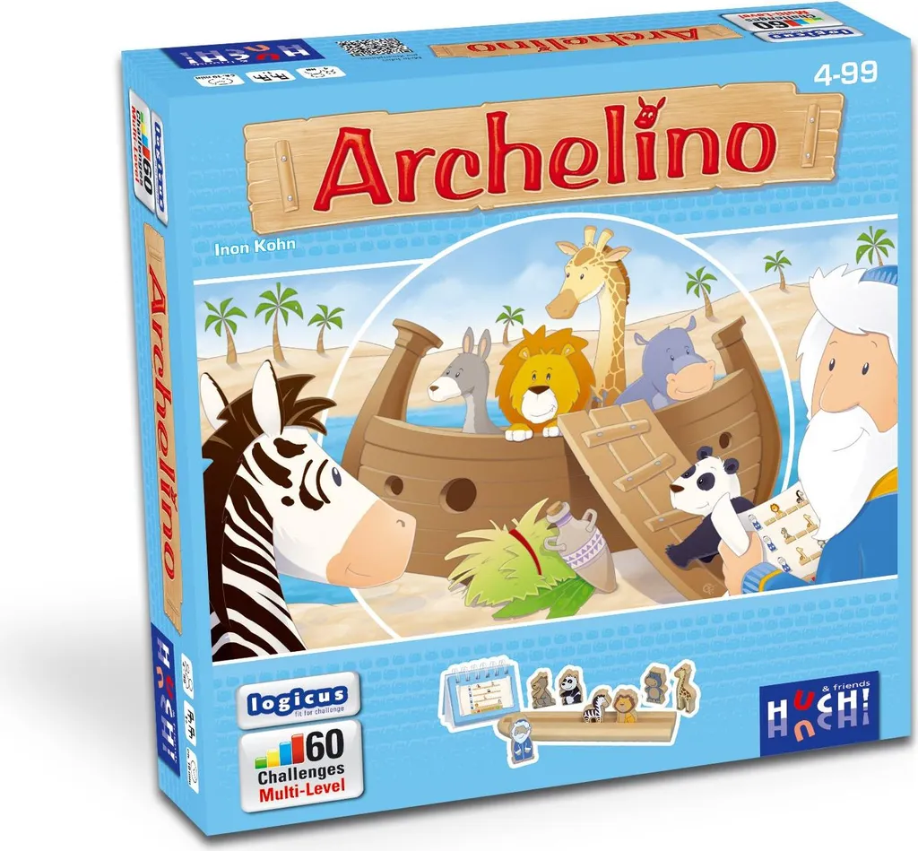 Archelino Jeu de Voyage : Occuper les Enfants avec l'Arche de Noé