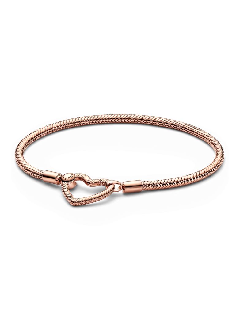 Pandora Armband mit Herz 582257C00-19 rosé vergoldet