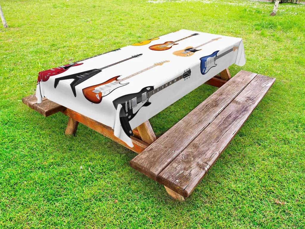 Tovaglia Antimacchia ABAKUHAUS 145x265 - Design Chitarra Acustica