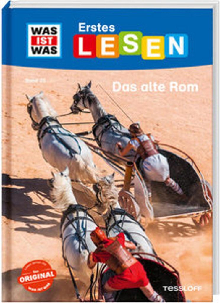 WAS IST WAS Erstes Lesen Band 23. Das alte Rom / Extragroße Produktbild 