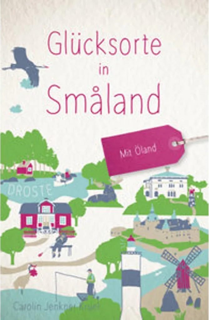 Livre de voyage Lieux de bonheur en Småland pour passionnés de Suède