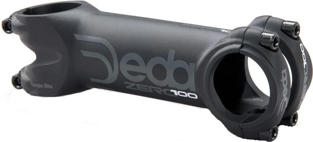 Potence Deda Elementi Zero100 Performance 120mm 82° Bob Aluminium Noir