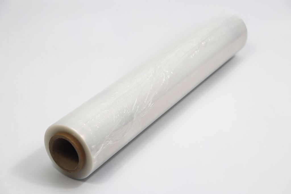 Handwickelfolie - 1 Rolle -- 23 Mikrometer - 50 cm x 300 m - Stretchfolie - Wickelfolie - Reckfolie - Palettenfolie-