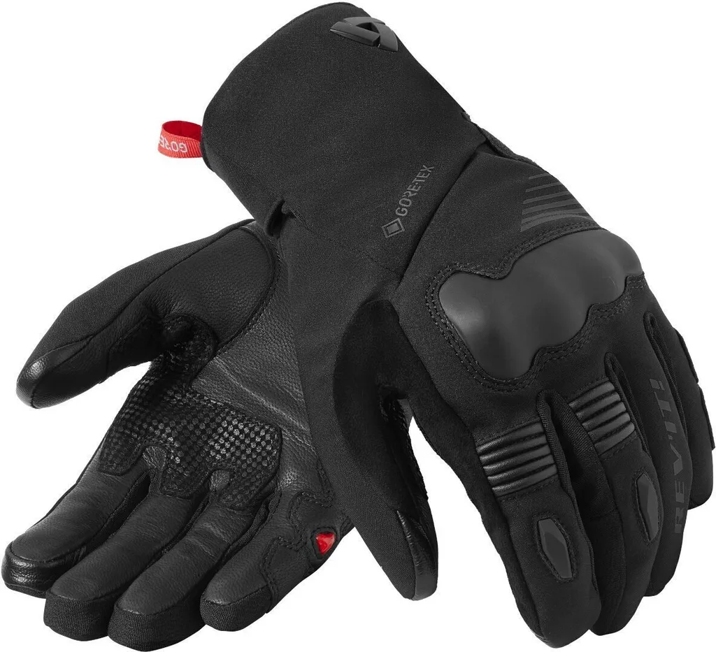 Gants de moto étanches Revit Kryptonite 3 GTX noir taille M
