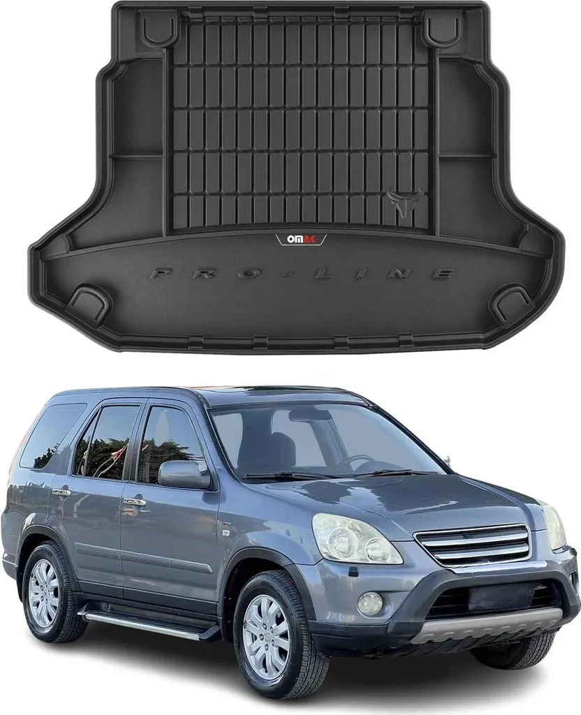 OMAC Vasca Baule Honda CR-V 2001-2006: Protezione Gomma TPE Su Misura
