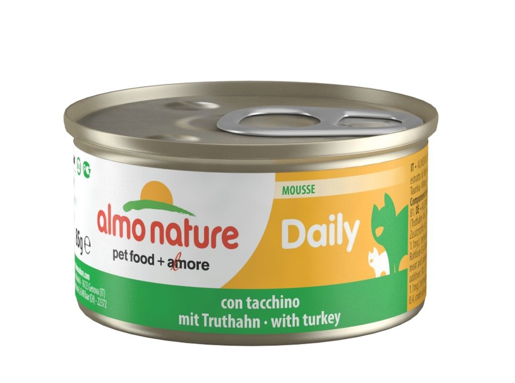 Almo Nature Cat Daily Pute Grain Free 85gx24