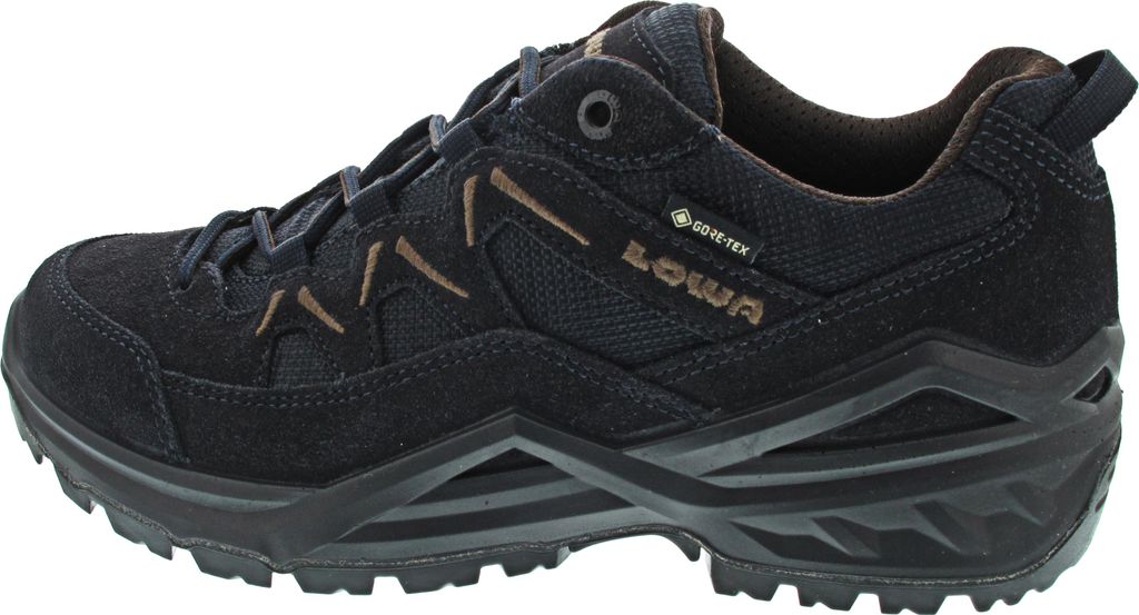 LOWA SIRKOS EVO GTX LO, Männlich, Erwachsener, Braun, Navy, Produktbild 