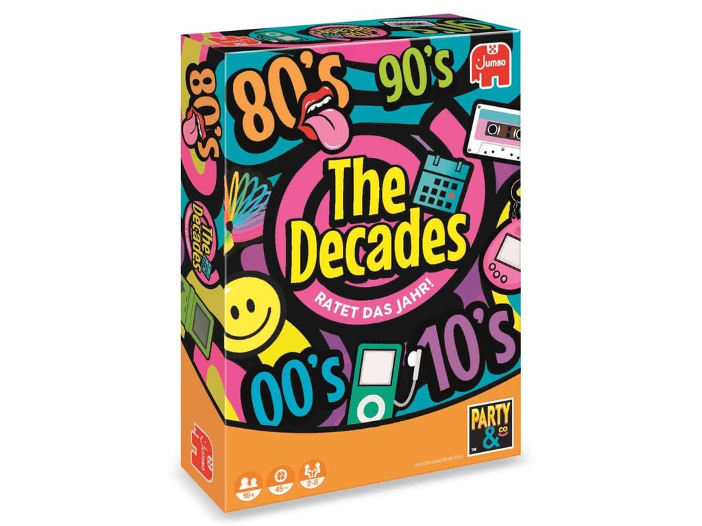 Jumbo Spiele Partyspiel, 19830, The Decades Obrázok produktu 