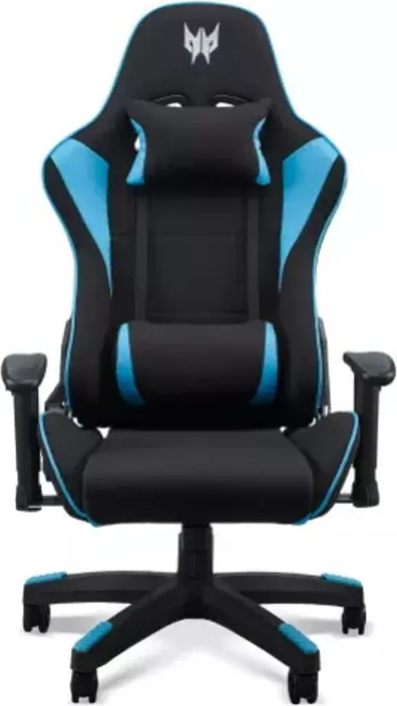 Fauteuil Predator Gaming Noir et Bleu - Finition Similicuir Durable