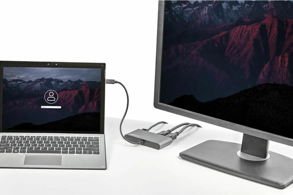 Mini Dock TB3 StarTech - Vidéo Double 4K 60Hz et Ethernet Gigabit Rapide