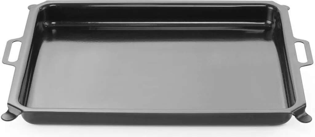 HENDI Poêle à griller émaillée 590x480mm - Plat de cuisson rectangulaire