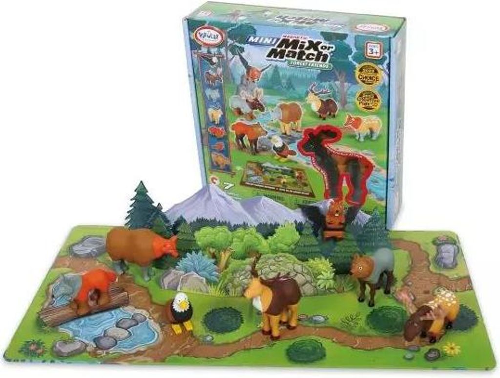 MalBlo Magnetic. Mini-Waldtiere