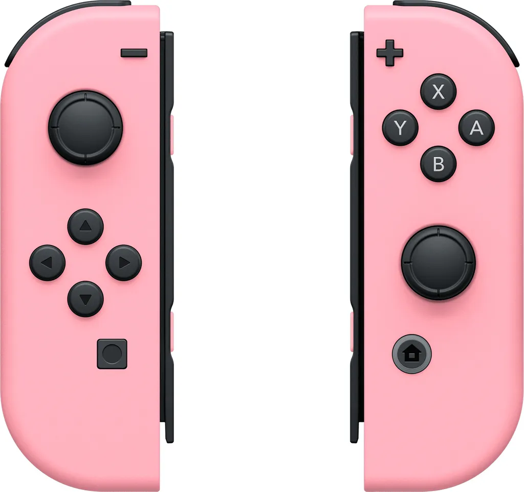Contrôleurs Joy-Con Switch Rose Pastel Vibrations HD et Capteurs Six-Axis - 3