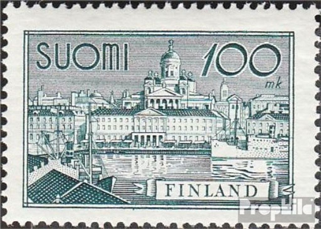 Briefmarken Finnland 1955 Mi 260b postfrisch Freimarken